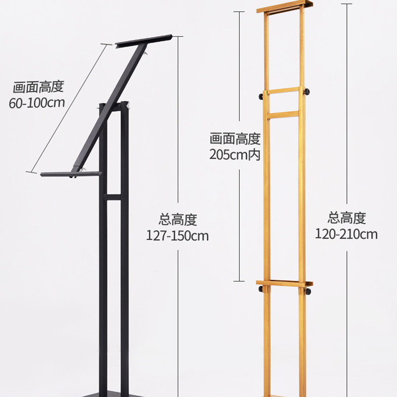 TMJ POP043 Kina leverandører høj kvalitet udendørs dobbeltsidet plast plakat bord A-ramme fortov skilt stativ