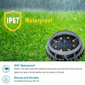 Solar jorden lampe-haven lys