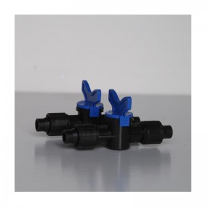 Dobbelt lås gennem ventil