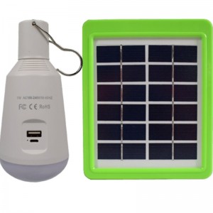 Sollys med dobbeltpære