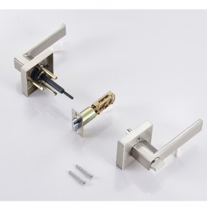 S7802 Keyed Entry Lever Lock til udvendig dør, hoveddør, Heavy Duty Door Knap