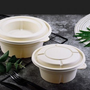 Beholdere til emballage til fødevarer til bortskaffelse biologisk nedbrydelige madkasser biologisk nedbrydelige beholdere