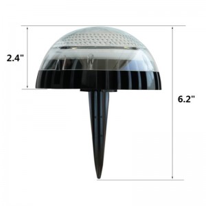 Solar jordlampe