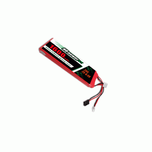HD POWER 1600mAh 20C 2S 6.6V LiFe batteri til modtager og sender