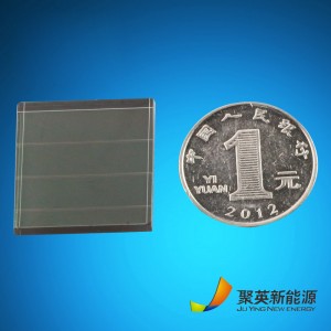 Kraftigt solpanel af typen amorf silicium