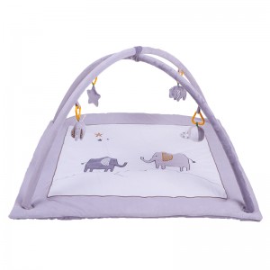 square playmat - elefant