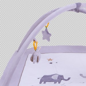 square playmat - elefant