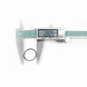 Fabriks direkte salg 25mm sort naturligt gummibånd med høj elasticitet og sejhedspot engros