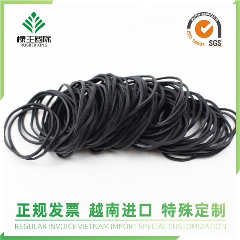 Gummibånd fabrikant engros sort høj elasticitet anti-aging sikkerhed og miljøbeskyttelse landbrugs elastik
