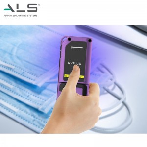 Intelligent UVC håndholdte Desinfektionsmiddel med lommelygte