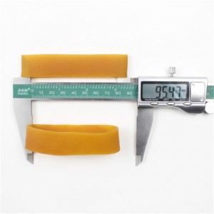 Bredde den store elastiske elastiske elastisk elastisk gummisele og den sikre og miljøvenlige gummiring til kobling af krabber