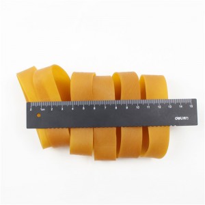 Bredde den store elastiske elastiske elastisk elastisk gummisele og den sikre og miljøvenlige gummiring til kobling af krabber