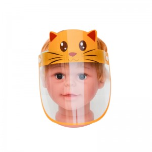 OEM Engroshandel med mode Rekunne ple Plastic Kids Face Shield