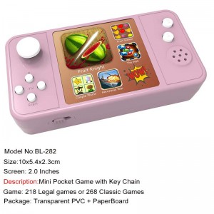 8Bit BL- 282 LCD Håndholdt spil