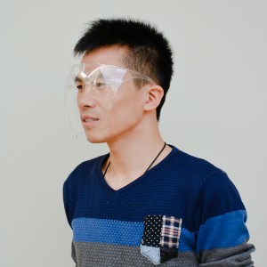 Anti-tåge sikkerhedsudstyr Brugerdefineret isolering Plastblok ansigt skjold