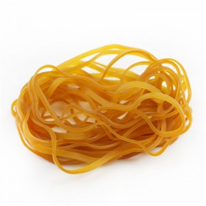 Producenter brugerdefinerede forlængede og udvidede gummibånd druerbare høj temperatur og anti-aging gul gummi