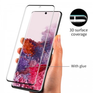 Varme 9H Premium Tempered Glass Screen Film for Samsung S20 skærmbeskytter