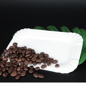 Firkantede papirbakkeplader