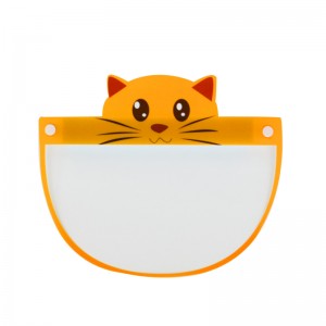 OEM Anti-Fog-distributør Custom Isolation Plastic Kids Face Shield