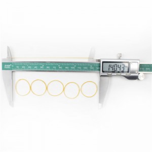 Fabriksanpasset solid farve gul højelastisk kontor kulturel og uddannelsesmæssig praktisk elastik