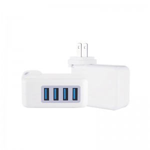 4-port USB Smart hurtigoplader_MW21-103
