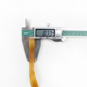 Brugerdefineret slidstærkt, industrielt elastikbånd ved høj temperatur og anti-aging efter behov