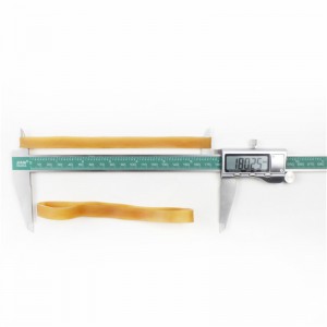 Brugerdefineret slidstærkt, industrielt elastikbånd ved høj temperatur og anti-aging efter behov