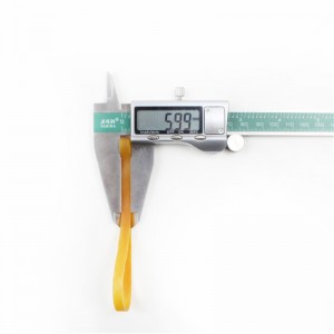 Fabriks direkte salg efter behov tilpasset højelastisk højtemperatur ikke-skiftende landbrugsgummibånd