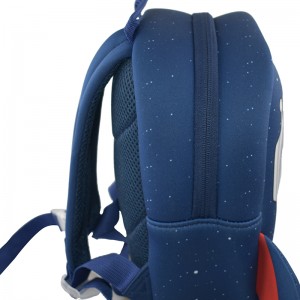 2021 Ny 3D Cute Cartoon Neoprene Animal Vandtæt Schoolbag Kids Backpack Back Pack