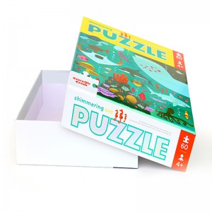 Legetøjsemballage, dækning, bundkasse.