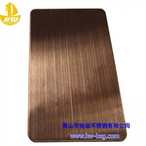 Farve rustfrit ståltråd tegnebrætnr. 4