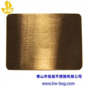 Farve rustfrit ståltråd tegnebrætnr. 6