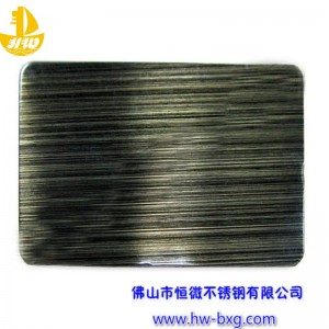 Farve rustfrit ståltråd tegnebrætnr. 8