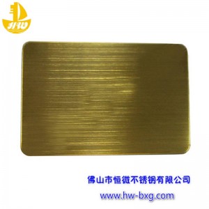 Farve rustfrit ståltråd tegnebrætnr. 8