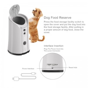 Hundekamera behandler dispenser