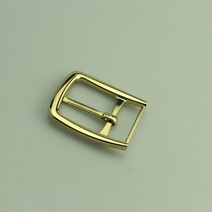 Shinny Gold Fashion Pin Buckle, Metal Tilbehør til Bælte