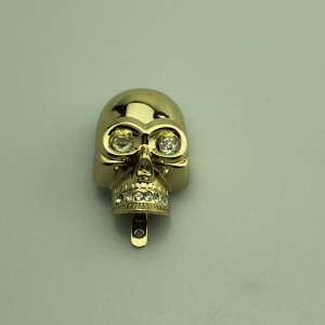 Dekorative mode metal etiket, etiket tilbehør til taske