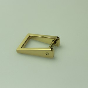Fashion Square Buckle, Bag Buckle, Metal Tilbehør