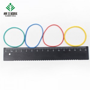 Factory Direkte Salg Farve Solid Farve Høj Elastisk Office Strapping Special Rubber Band