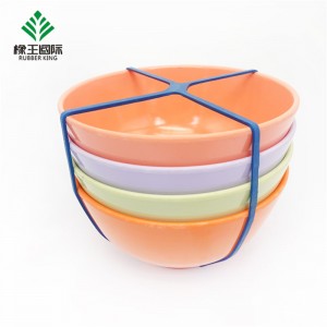 Fabrikanter tilpasset farve solid farve høj elasticitet, sikre og miljøvenligenaturgummibånd til rejser