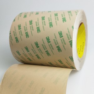 Substrate-fri 468 dobbeltsidet film Høj viskositet dobbeltsidet industrielt tape kan skæres i enhver størrelse