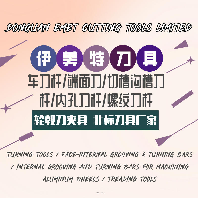TURNING TOOLS/EXTERNAL OG INTERNE TOOLS/ADAPTORS OG HOLDERE TIL FACE GRAVING OG TURNING/BORING BARS/Threading Tools/emet skæreværktøjer