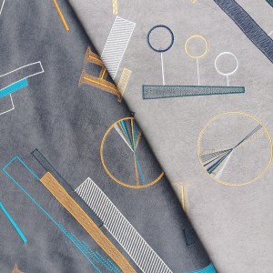 Broderet flannel klud BNT6868