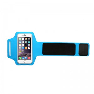 Sports Armband Universal Udendørs Running Arm Band Workout Cell Phone Bag med Key Holder