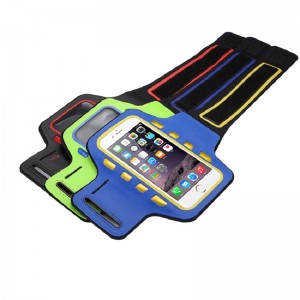 Reflekterende LED Running Armband Arm Band Case til Samsung Galaxy S4