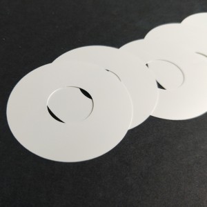 0,2 mm rund reflekterende papir hvid glat reflekterende film