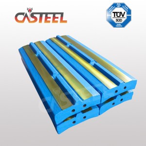 High Chrome, Martensite med keramisk blæsestang til Kleemann MR110, MR122, MR130 Impact Crusher