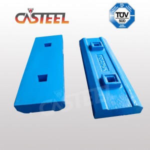 High Chrome, Martensite med keramisk blæsestang til Kleemann MR110, MR122, MR130 Impact Crusher