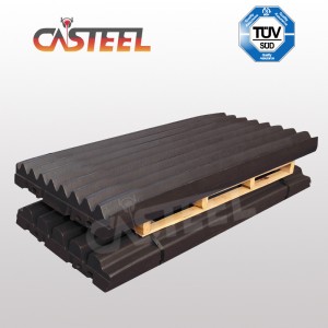 High Maganese Quarry Kaw Plader til C145 .C150 Jaw Crusher