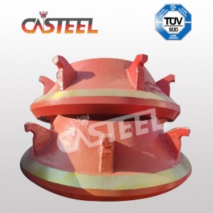 Kinesisk producent af sten knuser reservedele, knuser slid dele, knuser reservedele